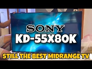 Sony KD-55X80K 55” UHD GOOGLE TV | UNBOXING / SET UP.