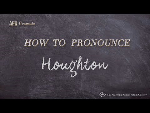 How to Pronounce Houghton (Real Life Examples!)