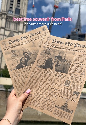 Meilleurs souvenirs gratuits de Paris