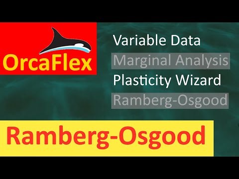 OrcaFlex Variable Data | Marginal Analysis