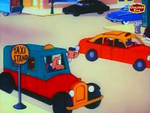 POPEYE THE SAILOR MAN: Taxi-Turvy (1954) (Remastered) (HD 1080p) | Full Episode | Jack Mercer