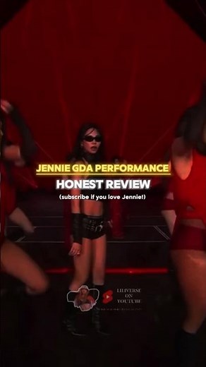 Rating JENNIE's GDA PERFORMANCE #jennie #gda