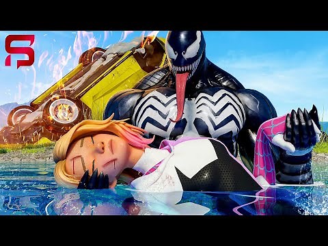 Venom SAVES Spider-Gwen's LIFE.. Fortnite