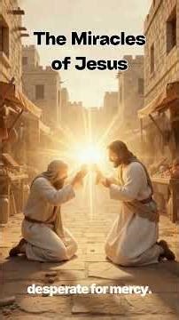 The Miracles of Jesus ✨ | Walking on Water, Feeding 5000 & Calming the Storm 🌊#bible