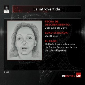 Do you recognize this woman? The woman was found in July 2019 by the occupants of a boat anchored 150 metres off the coast of Santa Eulalia, Ibiza🇪🇸.�She had recently drowned and was wearing only a two-piece swimming costume. Her absence was not reported by any of the boats anchored there and no report of her disappearance was filed in the following days. It is believed that the day she died, she had left in a black van to work on a boat for wealthy Middle Eastern clients. An investigation by 