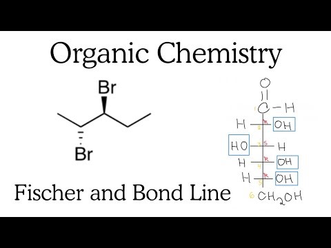 Draw dibromopentane in a Fischer projection: How to draw bond line structure from Fischer projection