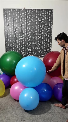 Exciting Big Giant Balloons and Their Popping
