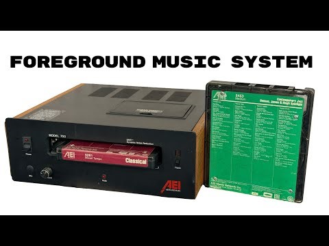 The AEI Foreground Music Machine