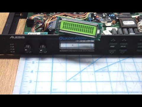 AE#78 Alesis Quadraverb GT Repair And Checkout