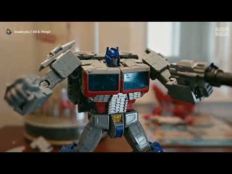 Megatron Transforms into Optimus Prime! ⚡ AI Transformation