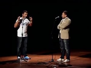 @joaopaulorodrigues.oficial @pedroalves.official #quimroscaszecaestacionancio #qrze #humor #standupcomedy #comedy #tour2019 #work #instagood | Quim Roscas e Zeca Estacionâncio