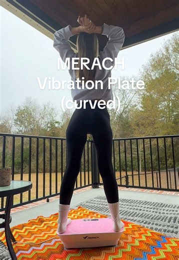 Tried to de-influence myself from buying the Merach vibration plate and now it’s part of my morning routine. I use this Merach vibration plate for low-effort movement, stretching, and getting my body awake before the day starts. If you’re not a gym person but still want at-home fitness, gentle daily movement, and something easy you’ll actually use, this fits into real life. I only need a few minutes, and I finally understand why people love vibration plates. If this has been in your cart, the ti