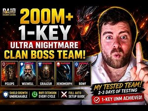 I Finally Built a 1-Key UNM Team! | 200M+ Wixwell Clan Boss Guide