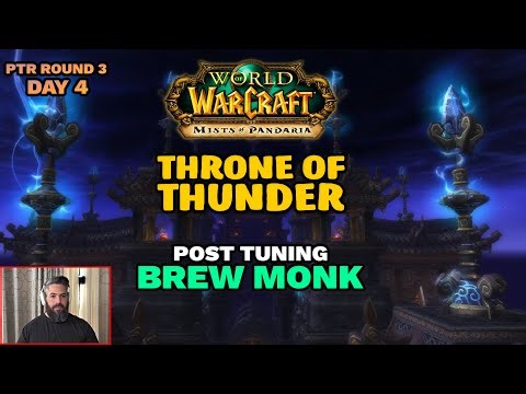🔴‐who‐ Throne of Thunder PROG RACE #1 US #3 WORLD -- Brewmaster Monk
