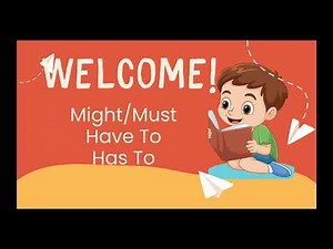 English grammar lesson might must have to |Simple Grammar Worksheet