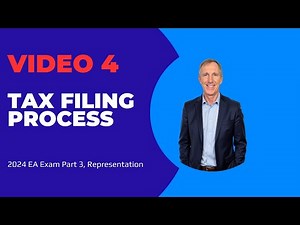 Enrolled Agent Exam Preparation Course, Part 3, Video 4/4, 2024