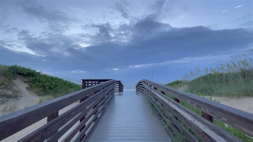 5.8K views · 816 reactions | Good Morning from OBX Sunrise July 13, 2024 79 degrees S @ 14 Nags Head NC at Bonnet Bathhouse access | OBX Sunrise | Facebook