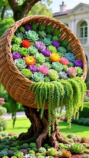 Handmade clay succulents are a gentle blend of nature and art. #ClaySucculents #ClayArtist #Succulent #DIYSucculents