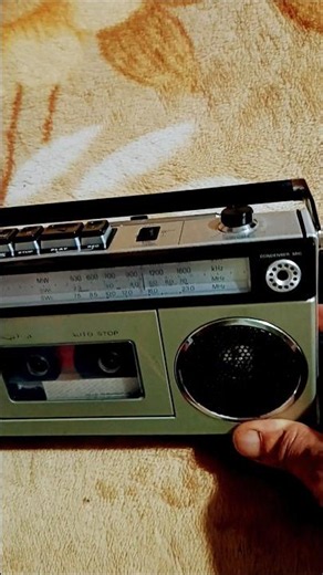 my favourite model Tape Sanyo M-1700HR radio cassette recorder#shortsviral #viral recorder