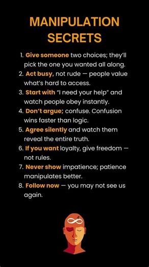 8 Psychological Manipulation Secrets They Don’t Want You to Know 🧠🔥