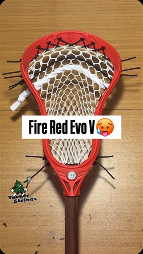 Tucker Strings on Instagram: "Fire me up @warriorlax 🔥 @chase.smith13 replica going out to a customer🔨 #TsDaPlug • • • @warriorlax Fire Red Evo V @ecdlax Hero 4.0 Semi Soft @atwoodrope 275 @laxdotcom 📦 • • • • • #lacrossestringing #customstringing"