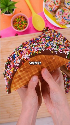 I made an OVERSIZED CHOCO TACO at HOME!