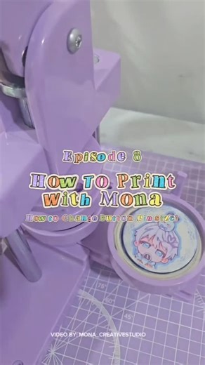 Mona Creative Studio on Instagram: "POV: You just bought a button pin machine but don’t know how to switch sizes 👀✨ Don’t worry, bestie—I got you! In this episode of #HowToPrintWithMona, I’ll show you the super easy way to change your button pin size so you can level up your custom merch game. 💡 🎥 Printing isn’t just business—it’s an art, and I’m here to make it FUN + TRENDY! Fellow print hustlers, this one’s for you. 🙌 ⚡️Stay tuned for more tips in this series—next up, we’re going deeper in