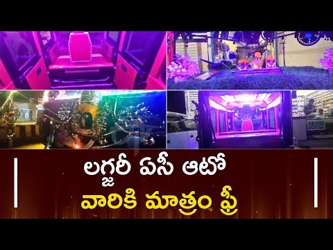 Queen Of Vidarbha Auto | Maharashtra Luxurious Modified Auto Rickshaw With Sofa, AC, TV