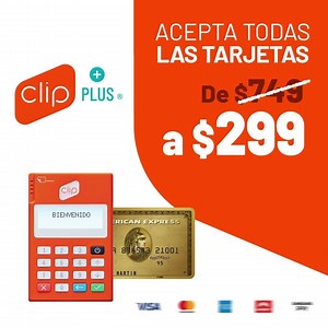 3K reactions · 509 shares | Aceptar todas las tarjetas con Clip Plus, hace crecer tu negocio. Aprovecha su precio y comienza a aumentar tus ventas.  | clip | Facebook