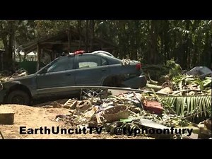 Typhoon Bopha / Pablo Storm Surge Damage N of Melekoek Palau