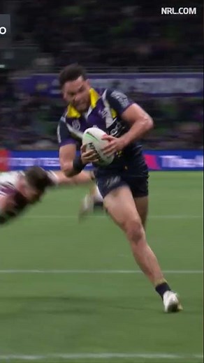 Xavier Coates Tries in Melbourne Storm vs Manly-Warringah Sea Eagles