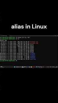 Create Shortcuts for Commands | Linux Tips for Beginners #LinuxCommands#AliasCommand#LinuxTutorial