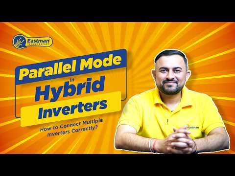 Parallel Mode Setting in Hybrid Inverter | Master Slave Configuration Explained