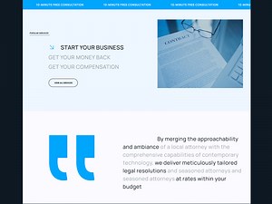 Virtual Law Firm Website Design