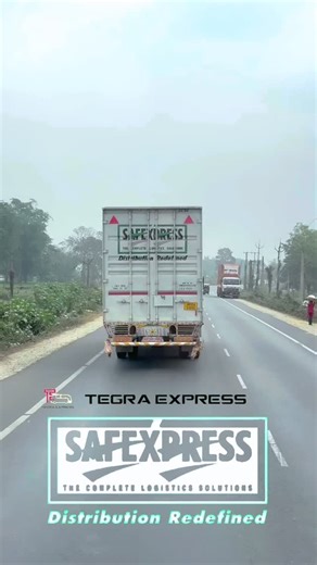 SAFEXPRESS COURIER SERVICE on Instagram: "🥹💔 #roadking🛣️🦅🤟🚛🚛🚛🚛🔥🔥 #safexpress #tegraexpress #instagram @safexpresspvt @safexpress7 @safexpress"