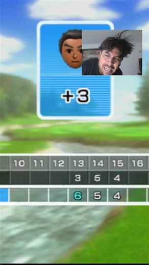 NO VUELVO A JUGAR UN JUEGO DE GOLF 😭😭 #wii #wiisports #clips #golfista
