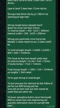 Bar Bending Schedule (BBS) Explained | Stirrup Calculation & Bar Quantity | Civil Engineering Basics