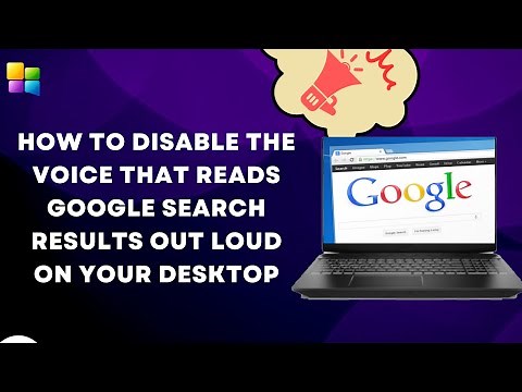 How to disable the voice that reads Google search results out loud on your Desktop