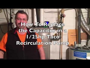 Taco Recirculation Pump Not Working? Capacitor Replacement