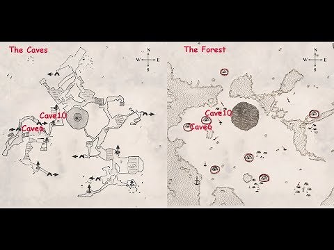 The Forest | Walkthrough | cave 6 & cave 10 part1 (find camcorder)
