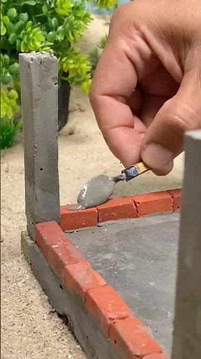 Tiny House Made from Mini Bricks | Relaxing DIY Build