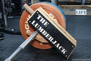 DIY deadlift jack made from wood - The Lumberjack! — KAIZEN DIY GYM
