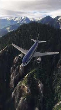 Airbus A310-300 IMPOSSIBLE Mountain Landing Challenge MSFS!