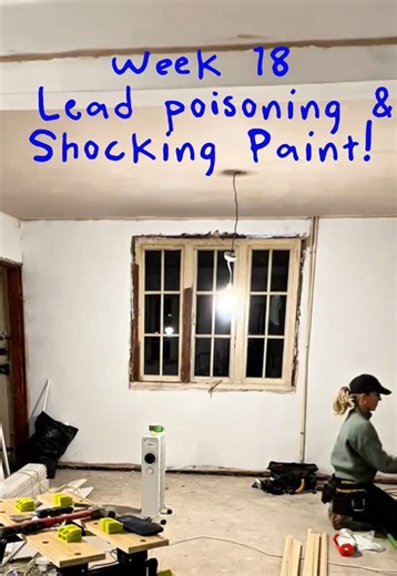 It’s time to make some progress in the lounge dining area. The last of the 78 layers of yellowing gloss needed to come off so I made it my mission to get it DONE this week….it came at quite a hefty price though, lead poisoning - argh! I don’t advise it guys - if you are using heat gun you need a mask for gases not just dust! Rookie error, please learn from my mistakes. I popped up the rail for my panelling so I knew where to paint my wallpaper background colour and got painting that gorgeous Vin