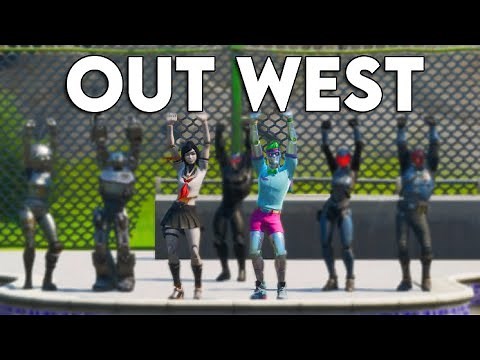 Travis Scott - OUT WEST (Official Fortnite Music Video) Tik Tok Dance