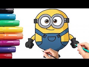 Draw Minion | How To Draw A Minion