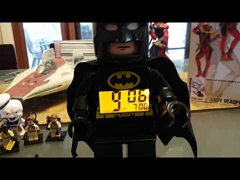 Lego Batman alarm clock