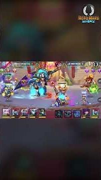 which Drayne team wins - Hero wars Alliance #herowarsgameplay #gaming #comparison