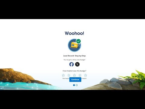 Lead Record : Step-by-Step | Trailhead Salesforce 2026!