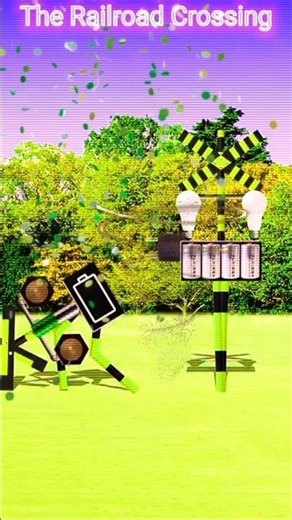 Railroad crossings where the battery runs out❌🎃📛✅||The Railroad Crossing ❌||#railroadcrossing